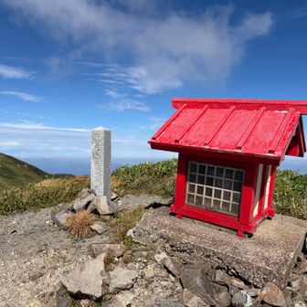 門内岳、登頂⛩️