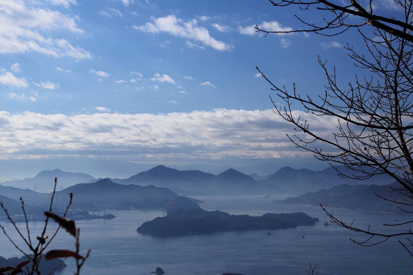 因島、生口島方面かな😊