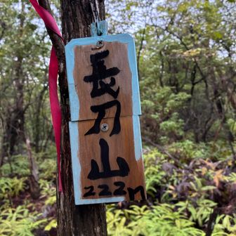 長刀山▲