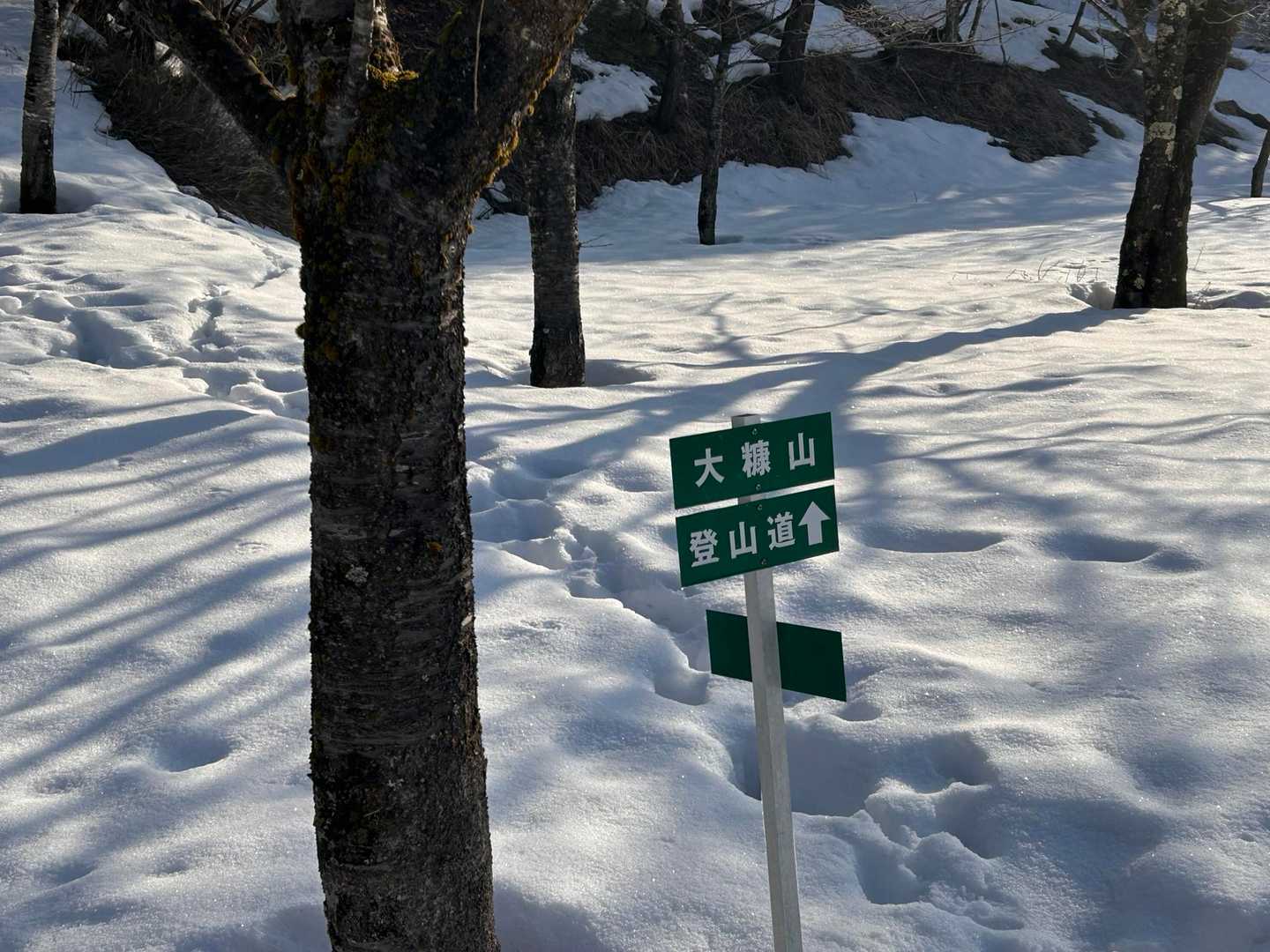 馬の背-蘇武岳 往復コースの写真