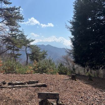 大平山に到着
こちらのが富士山が近く感じる🗻