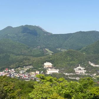 眼下が雲仙温泉街