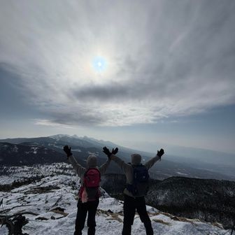 今年初の雪山にバンザーイ *\(^o^)/*