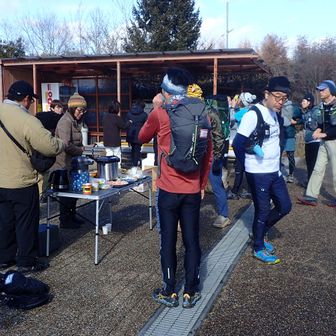 試走会ながら途中のエイドは充実してました。