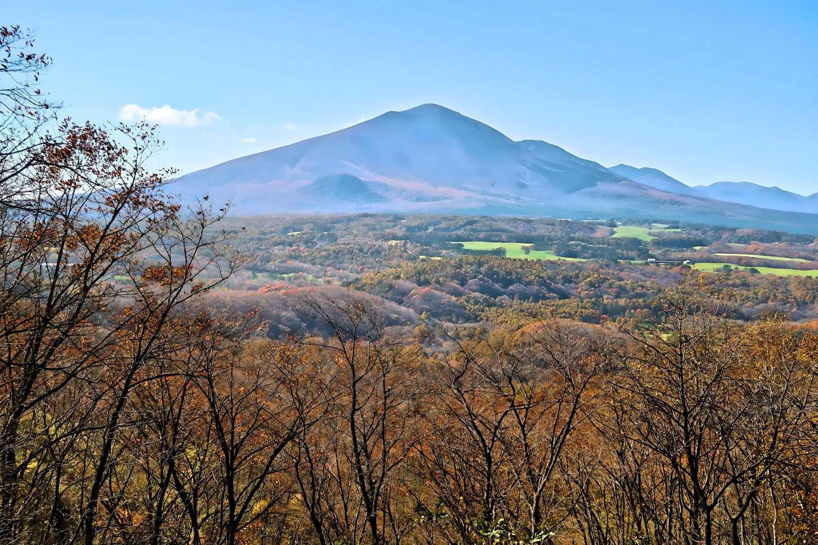 二度上峠から浅間山