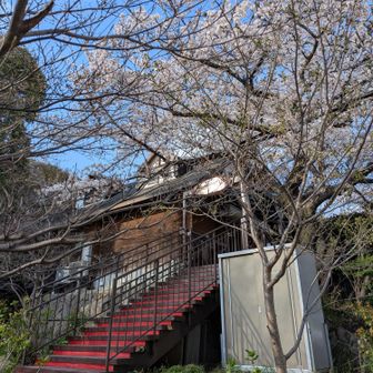 ケーブルの駅に到着