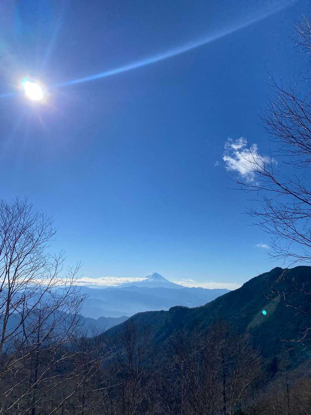 富士山🗻が見えれば止まる😁