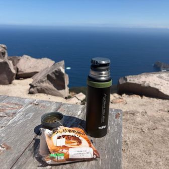 ここでお昼タイム。気持ち良い