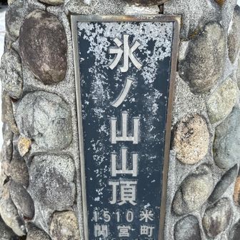 山頂の雪は爆風で飛ばされてあまりない☆