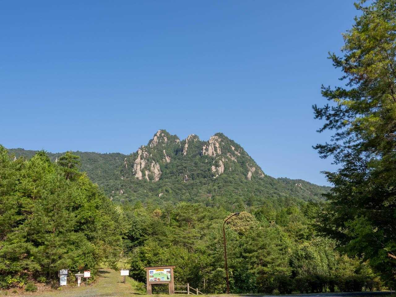 夕陽岳 往復コースの写真