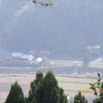 大黒屋さんの家が見える。