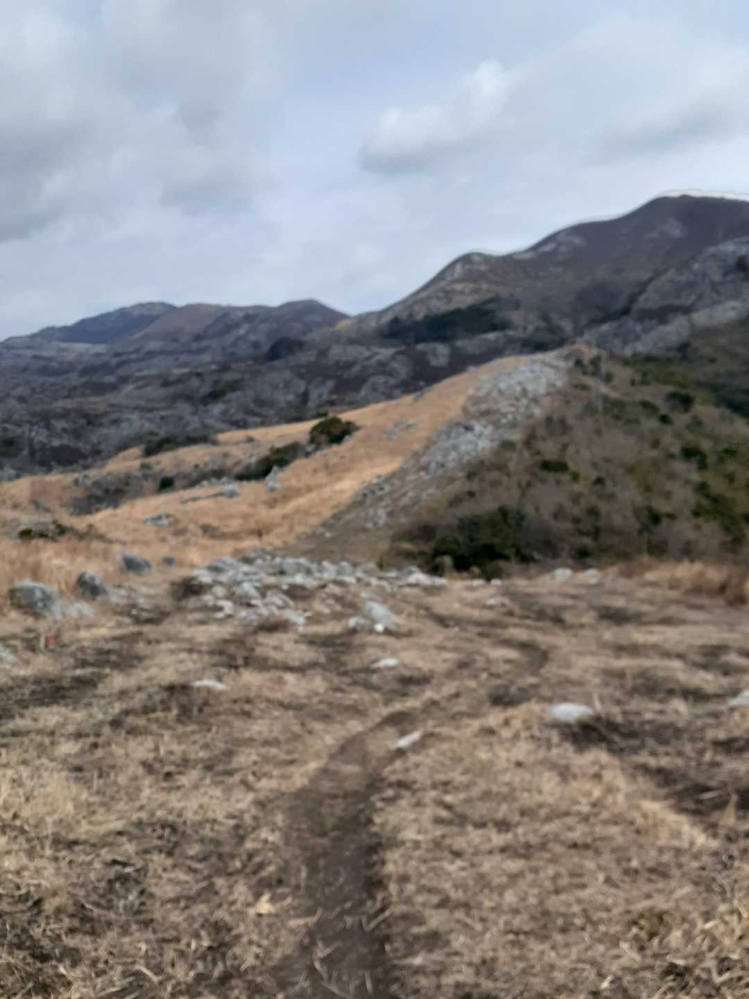 3️⃣㎞地点
堂金山へのアップダウン⤵️⤴️

このアップも歩いてしまう💦