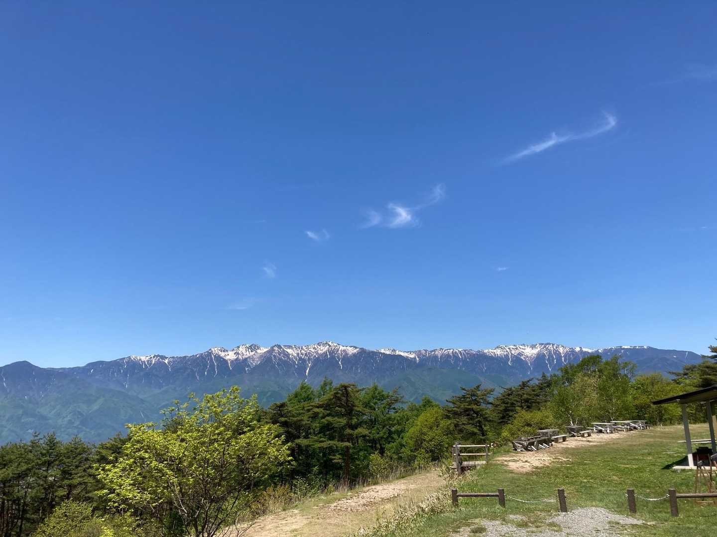 木曽駒 空木もキレイに見えるね
