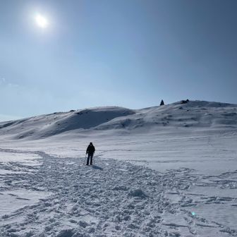 ＼(^o^)／なんて広大な雪原✨✨✨