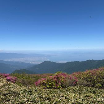 今治は霞んでいました