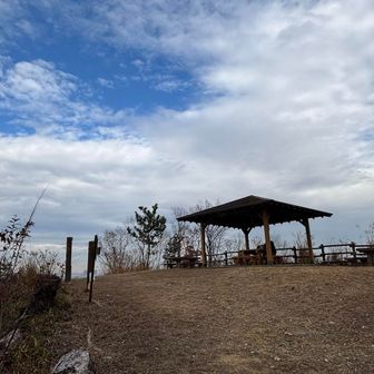 大澄山山頂方向。