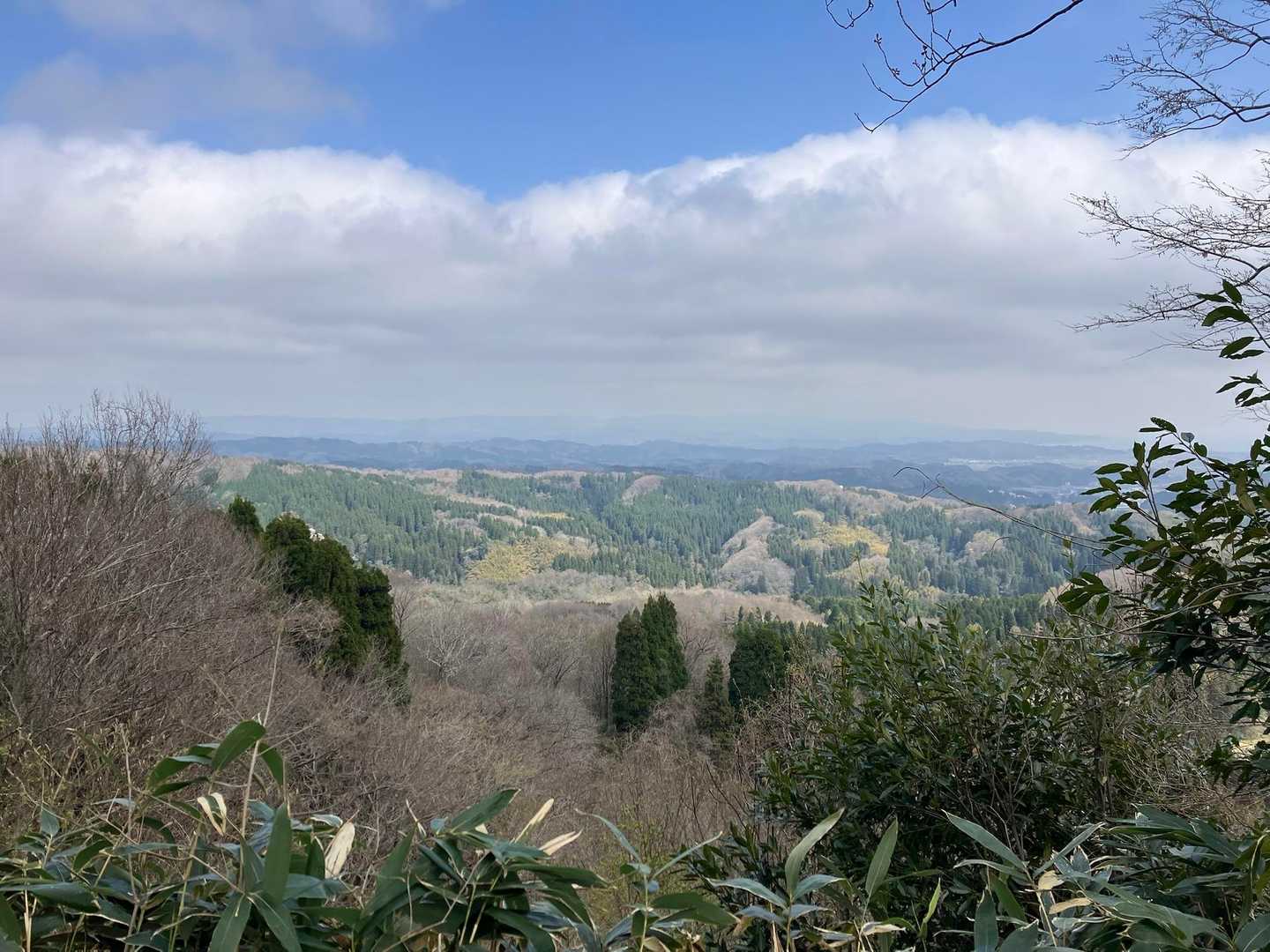 三千坊山 往復コースの写真