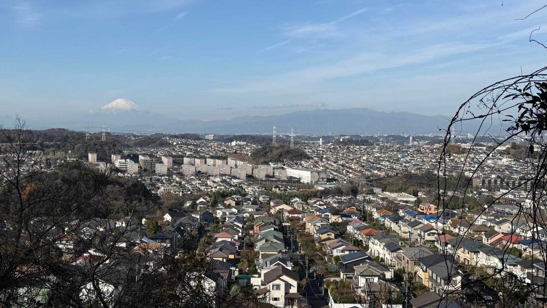 富士山🗻と丹沢⛰️が一望✨