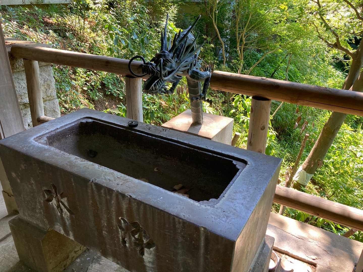 水は出てませんでした
