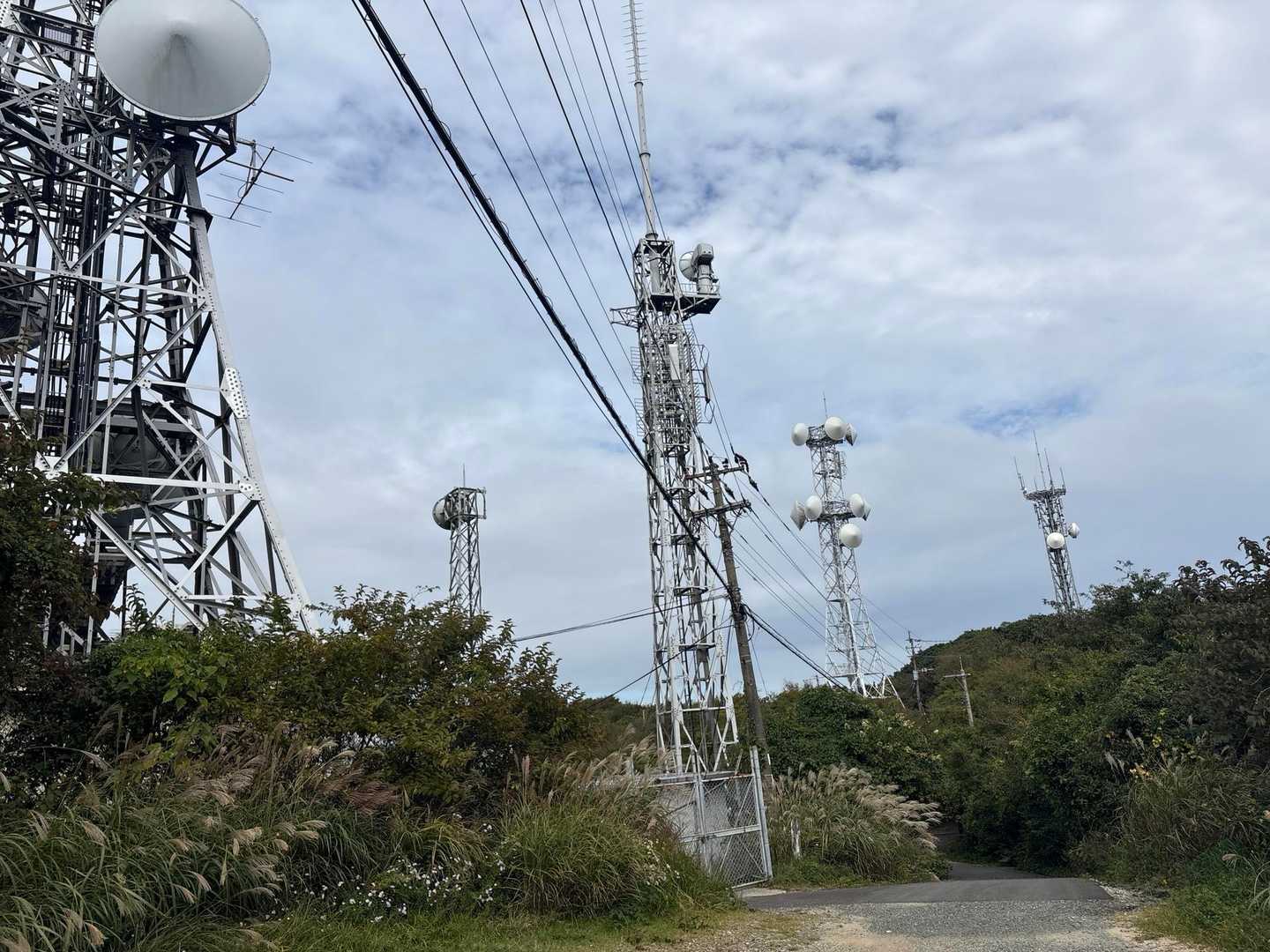 桜谷遊歩道登山口-九千部山 往復コースの写真