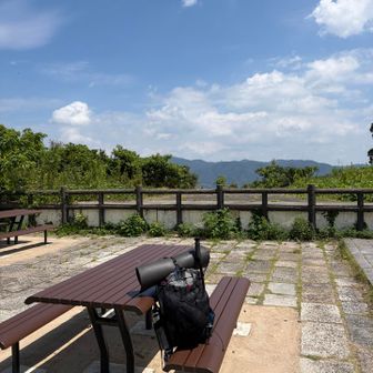 東山公園着