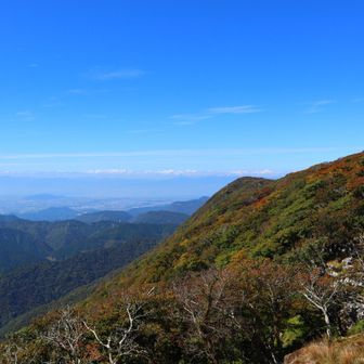 👺鼻から琵琶湖を望む