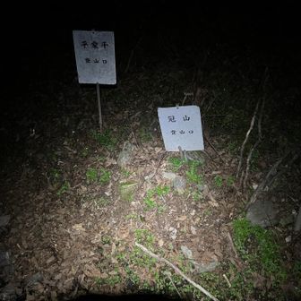 予想どおりのナイトハイクになりましたが、6時50分、無事下山。
朝から寝坊でつまずき、無理な山行になりましたが、体力と気持ちが萎えなかったことは褒めてあげよう。
素晴らしい姿を見せてくれた石鎚山系の山々に
感謝！
ここからまた5時間のドライブ、明日も休みだ、ゆっくり帰ろう。