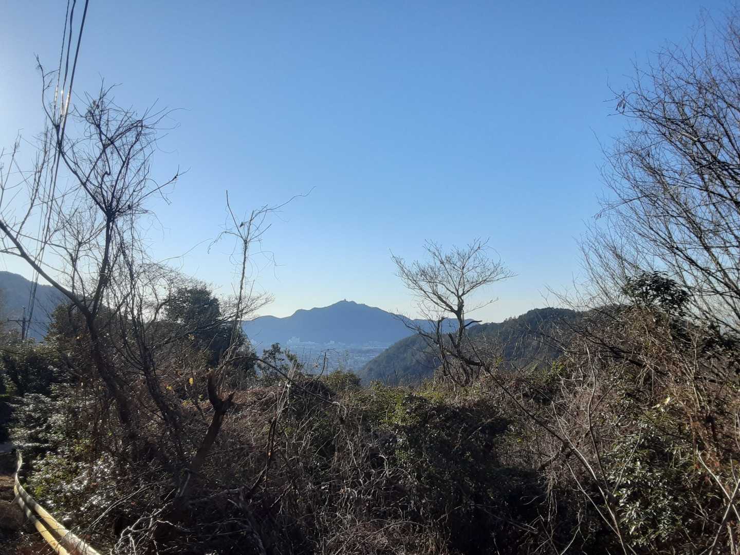 眉山 往復コースの写真