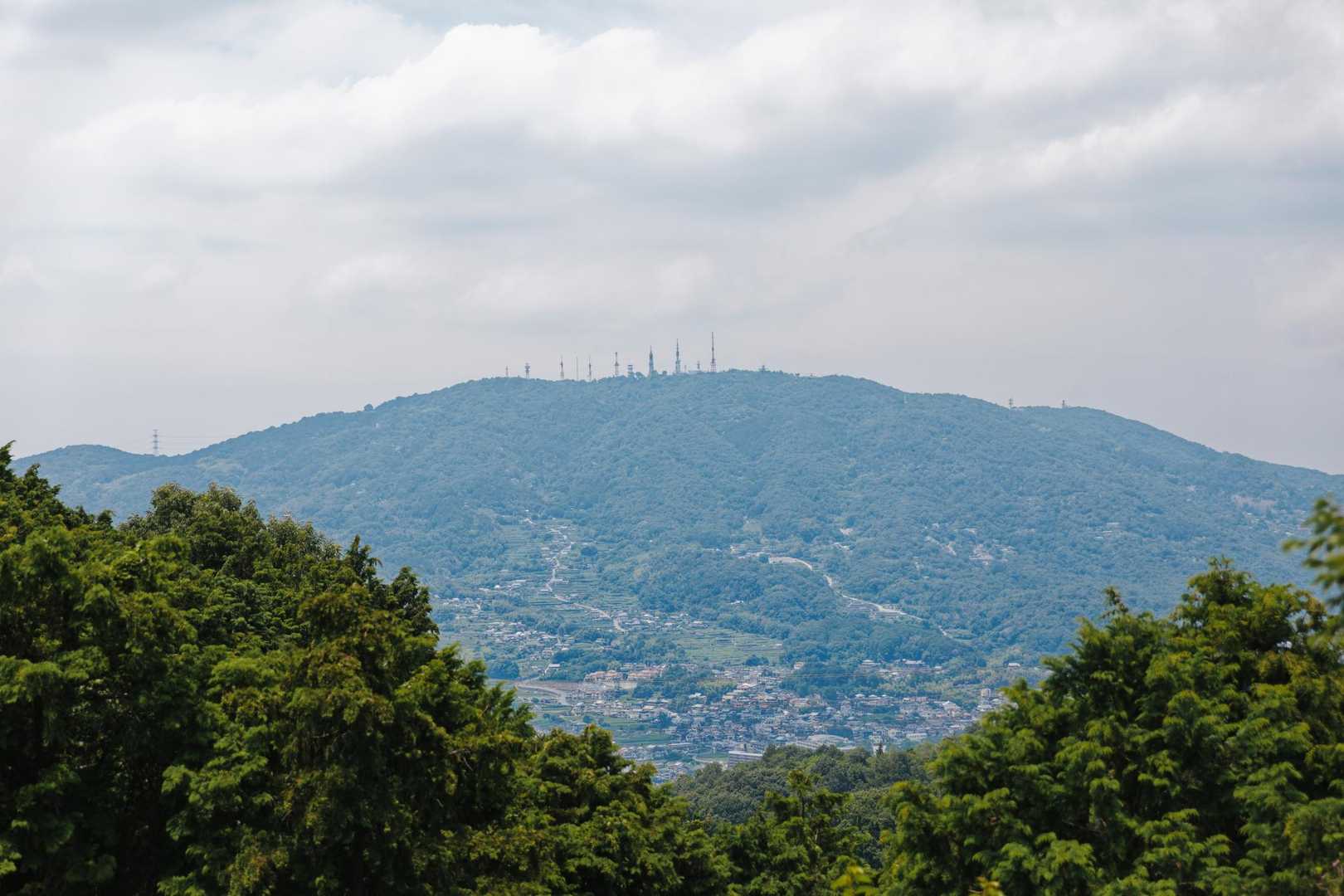 展望台から
生駒山がよお見える🫡