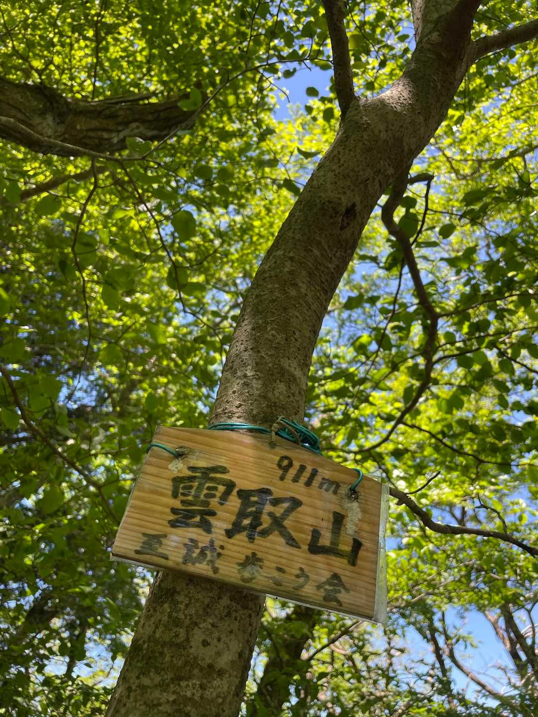 ③雲取山着いたー😆✨