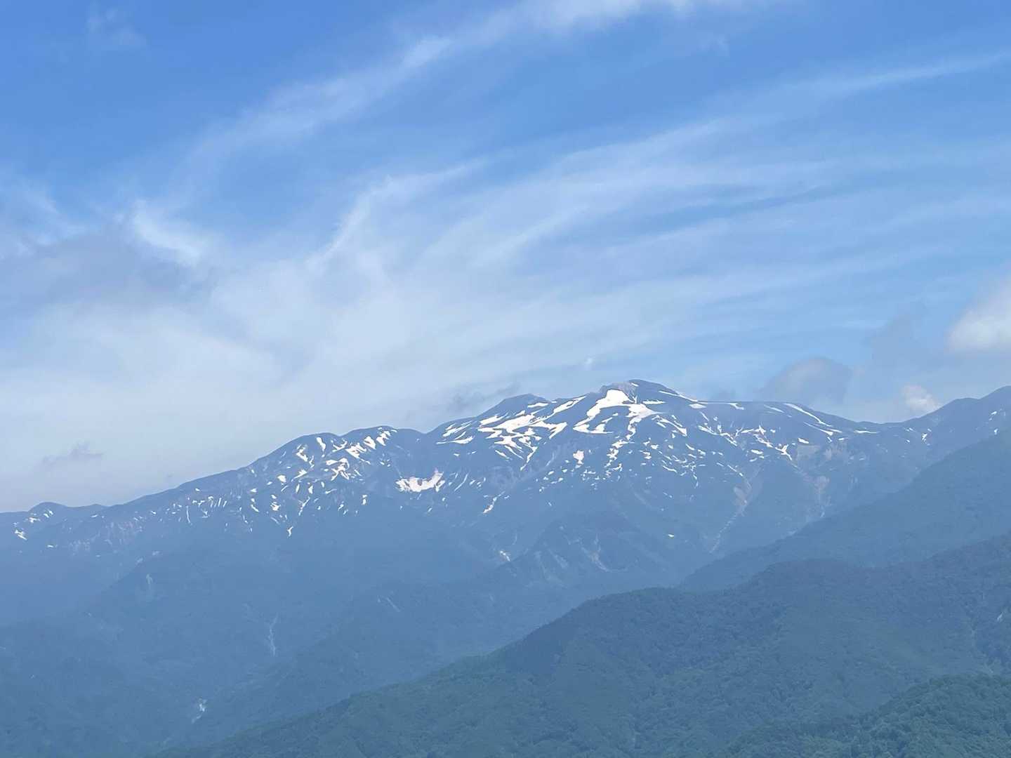 雲が取れたーー✨　