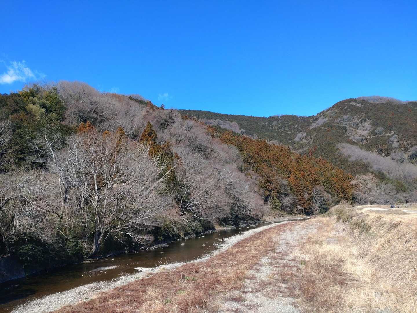 仙元山遊歩道入口-仙元山-城山-柳町橋 周回コースの写真