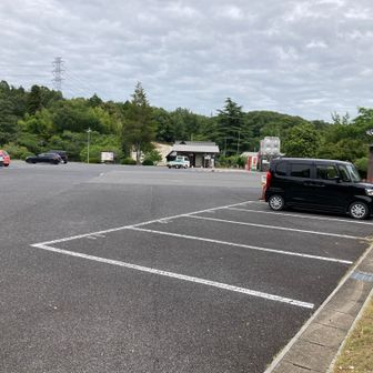 石畳ふれあい公園🅿️に到着