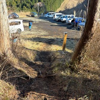 無事に下山
駐車場もいっぱいでした
