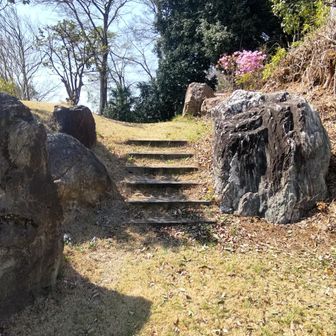 ここから入ります、公園？