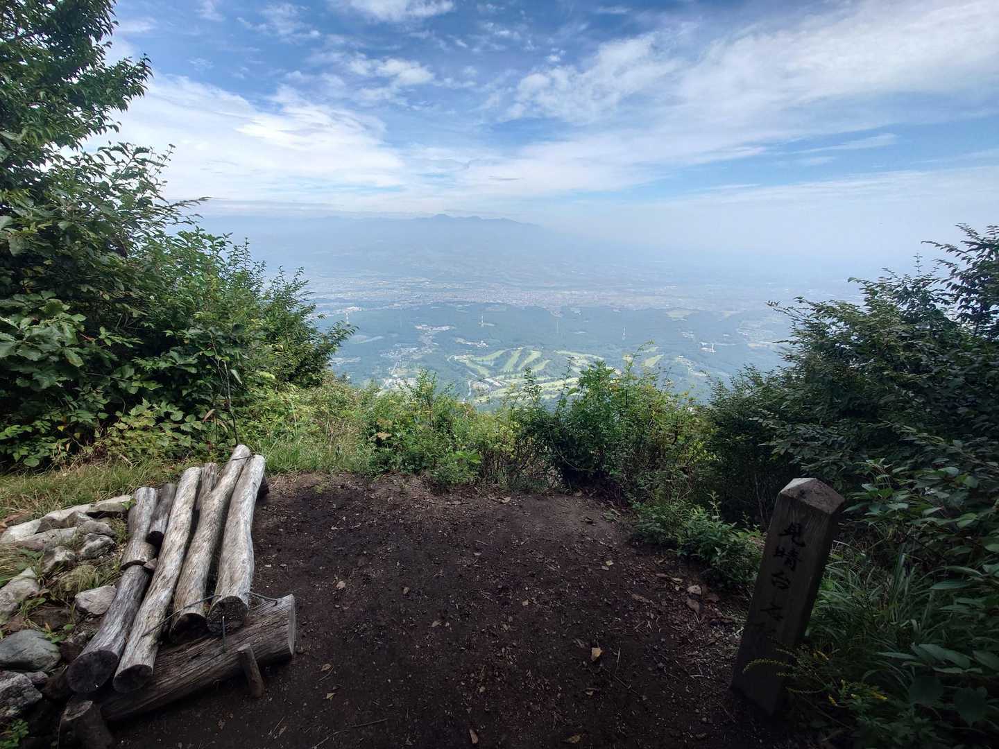 浅間山(水沢山) 往復コースの写真
