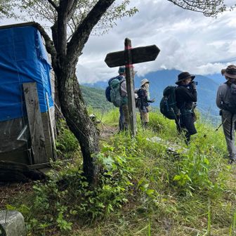 御嶽山やはり雲の中