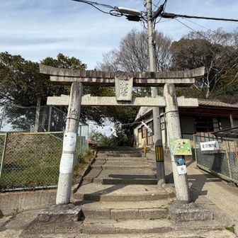 龍ノ口八幡宮登山口