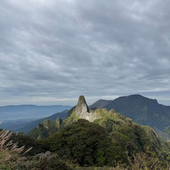 ちょうど天狗岩だけに太陽の光が当たって神々しかった✨