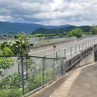 京都縦貫道が見えました。