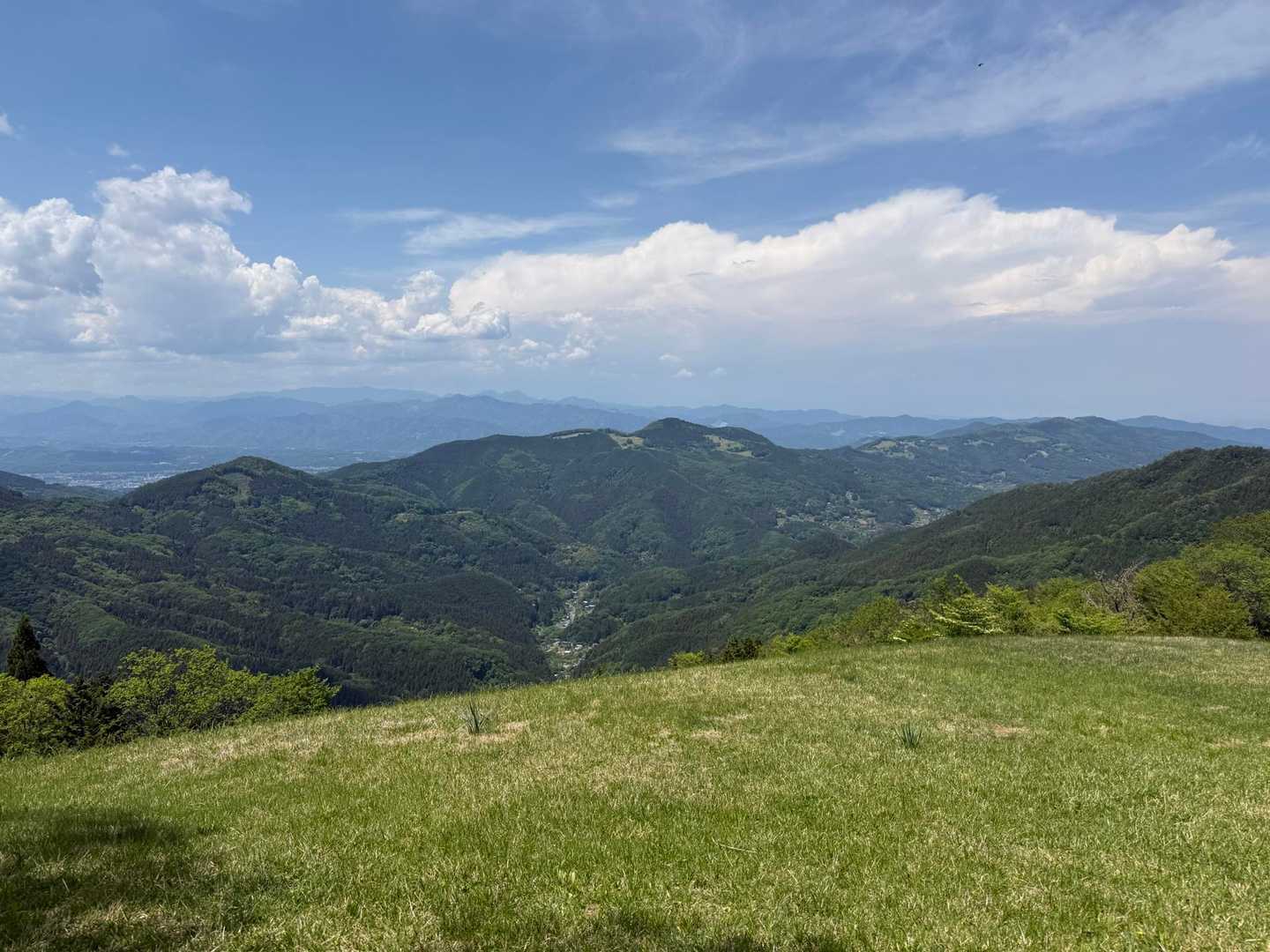 剣ヶ峰-堂平山 往復コースの写真