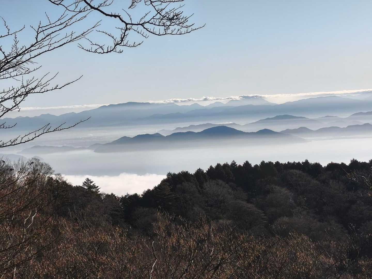 霊仙山権現山登山口-権現山-ホッケ山 往復コースの写真