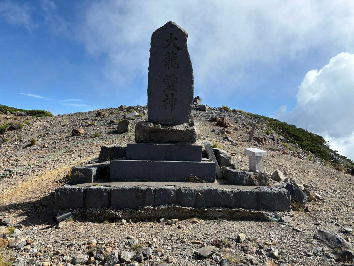 御嶽登山道入口-飛騨頂上-御嶽山-摩利支天乗越 往復コースの写真