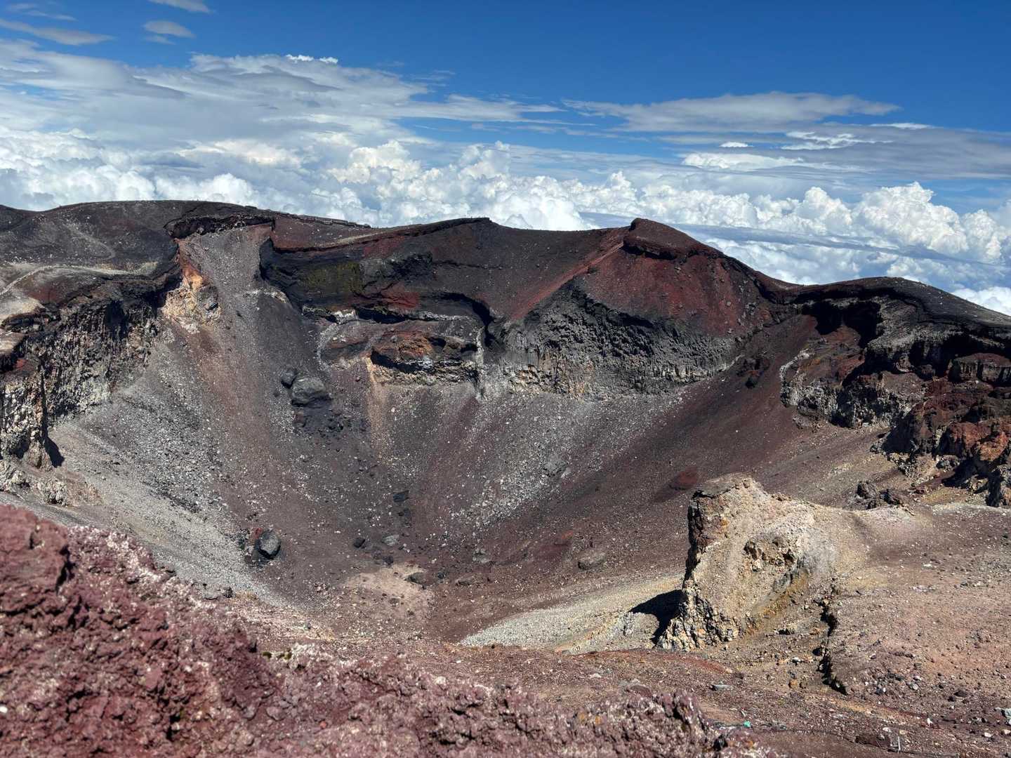 富士宮口五合目-富士山-宝永山 周回コースの写真