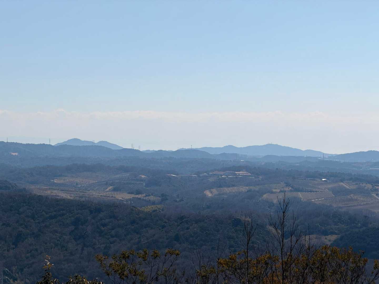雌岡山梅林入口-雌岡山-雌岡山登り口-愛宕山-愛宕山登り口 周回コースの写真