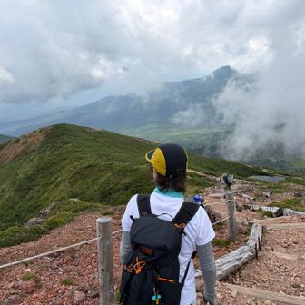 セミに別れを告げて、
こちらから下山するのも久しぶり。