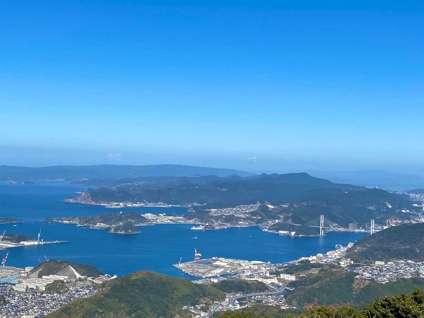 やっぱり海が見えるお山は最高ですね✨
最後までありがとうございました🙇
帰りの大村湾PAが工事中だったのが残念でした💦