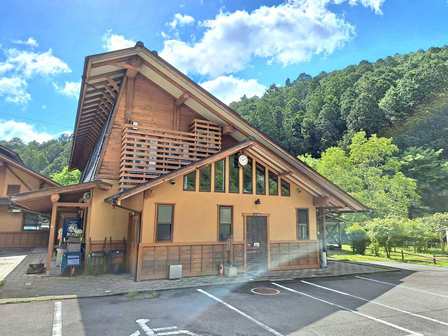 ネイチャーパーク笠形に駐車させて頂きました。綺麗なトイレ有ります🤗