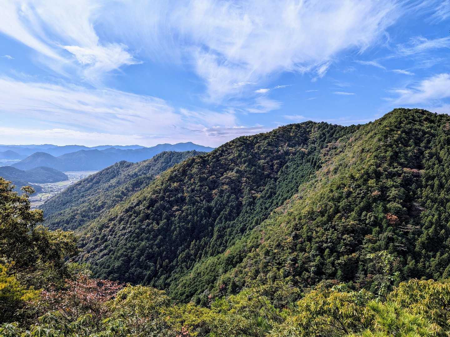 頭光嶽-高見城山 往復コースの写真