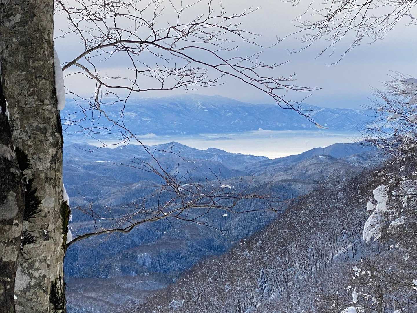 反対側の景色
